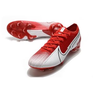 Kopačky Pánské Nike Mercurial Vapor XIII Elite FG Červené Bílý